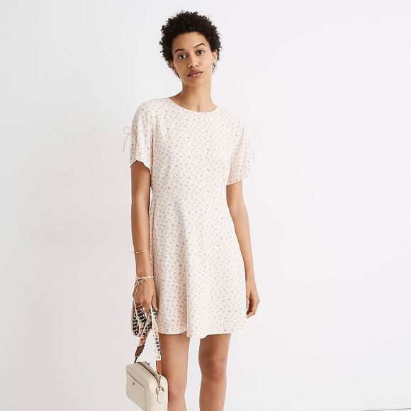 Madewell Dresses & Skirts - MADEWELL Tie Sleeve Retro Dress Dutch Dandelions 4